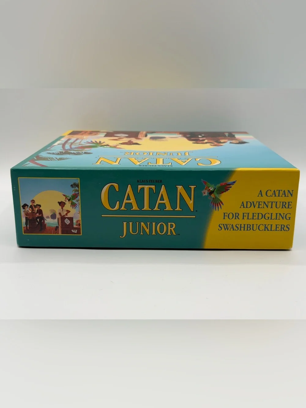 Klaus Teuber's Catan Junior Strategy Family Board Game Catan Adventure-Complete